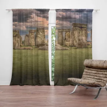 Závěsy Stonehenge: 2 ks - 140x250 cm - Sablio