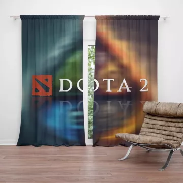 Závěsy DOTA 2 Glow: 2 ks - 140x250 cm - Sablio