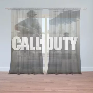 Záclony Call of Duty Vrtulník: 2 ks - 150x250 cm - Sablio