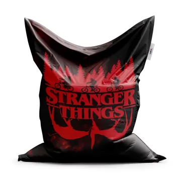 Sedací vak Classic Stranger Things Red