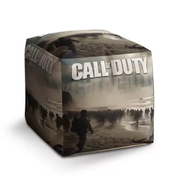 Taburet Kostka Call of Duty Normandie: 40x40x40 cm - Sablio