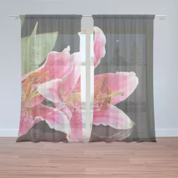 Záclony Lilie: 2 ks - 150x250 cm - Sablio