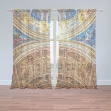 Záclony Chrám 2: 2 ks - 150x250 cm - Sablio