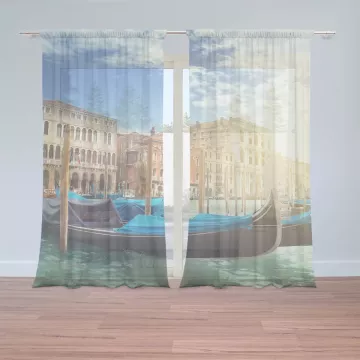 Záclony Gondola: 2 ks - 150x250 cm - Sablio