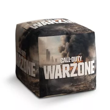 Taburet Kostka Call of Duty Warzone - město: 40x40x40 cm - Sablio