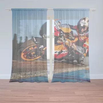 Záclony Motorkář 2: 2 ks - 150x250 cm - Sablio