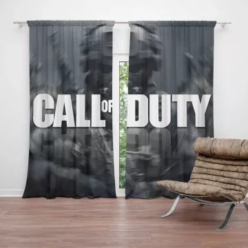 Závěsy Call of Duty Voják: 2 ks - 140x250 cm - Sablio