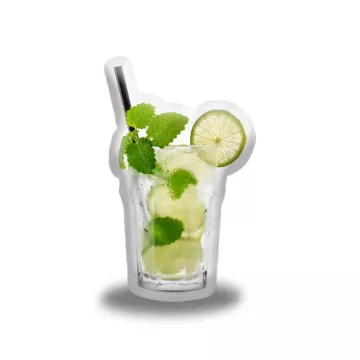 3D polštář ve tvaru Mojito