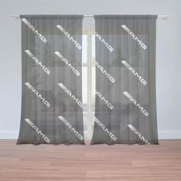 Záclony AMG vzor: 2 ks - 150x250 cm - Sablio