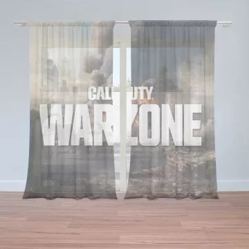 Záclony Call of Duty Warzone - město: 2 ks - 150x250 cm - Sablio