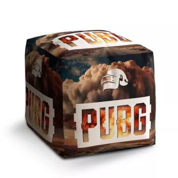 Taburet Kostka PUBG Exploze 1: 40x40x40 cm - Sablio