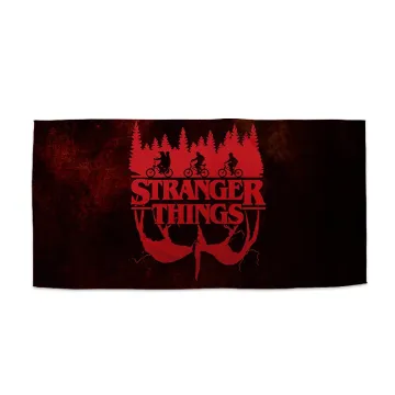 Ručník Stranger Things Red