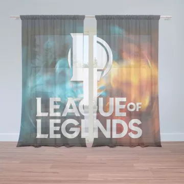 Záclony League of Legends Glow: 2 ks - 150x250 cm - Sablio