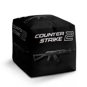 Taburet Kostka Counter Strike 2 AK: 40x40x40 cm - Sablio