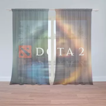 Záclony DOTA 2 Glow: 2 ks - 150x250 cm - Sablio